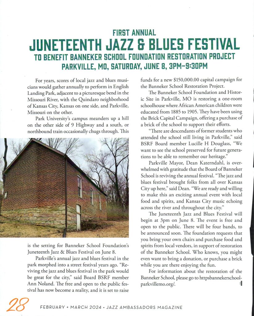 Jam Magazine, March 2024 - Jazz & Blues Festival Article